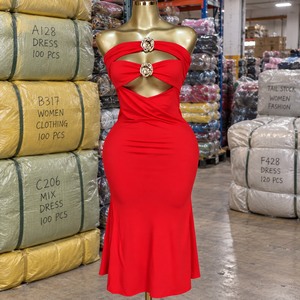 Vestidos de Fiesta de Diseño Aleatorio Nuevos, Proveedor de Ropa al por Mayor para Mujer, Fardos de Ropa Mixta Sheinning - Product Image 1