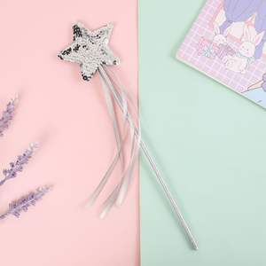 Baguette magique de princesse, baguettes magiques étoiles, bâton d'ange, fée princesse, baguette magique étoile, baguettes magiques pour fête d'anniversaire - Product Image 4