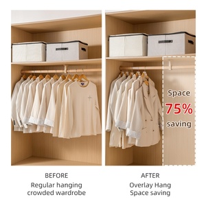 4Pcs Plastic Carabiners Space Saving <b>Hangers</b> Cascading <b>Clothes</b> <b>Hanger</b> <b>Connector</b> <b>Hooks</b> for Bedroom - Product Image 2