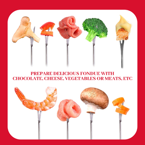Ensemble de pot à <span class=keywords><strong>fondue</strong></span> au <span class=keywords><strong>fromage</strong></span> en <span class=keywords><strong>fonte</strong></span> traditionnelle suisse multifonctionnel pour la crème glacée, le chocolat, le <span class=keywords><strong>fromage</strong></span>, la <span class=keywords><strong>fondue</strong></span> chaude - Product Image 5