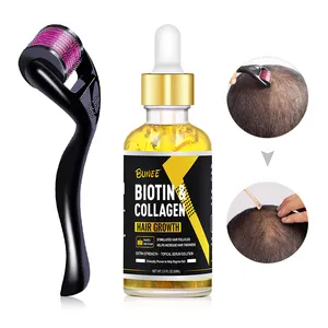 OEM Private Label Organic Strengthening Repair hair treatment Extract Hair Growth Oil Biotin hair care Serum