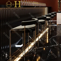 Présentoir d'alcool moderne Vitrine Meubles Bar Meubles Ensemble Personnalisation Led Dj Lumières pour boîte de nuit