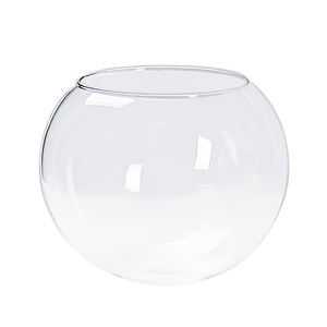 クリアラージラウンドガラスタンクフィッシュボウル水族館 - Product Image 2