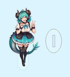 Figura Coleccionable de <span class=keywords><strong>Anime</strong></span>, Dragón Idol, 15 cm, 5.9 Pulgadas, Acrílico, con Base, Regalo - Product Image 1