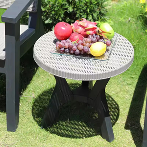 Offre Spéciale table basse de <span class=keywords><strong>bistrot</strong></span> bon marché et chaises en rotin modernes d'extérieur - Product Image 4