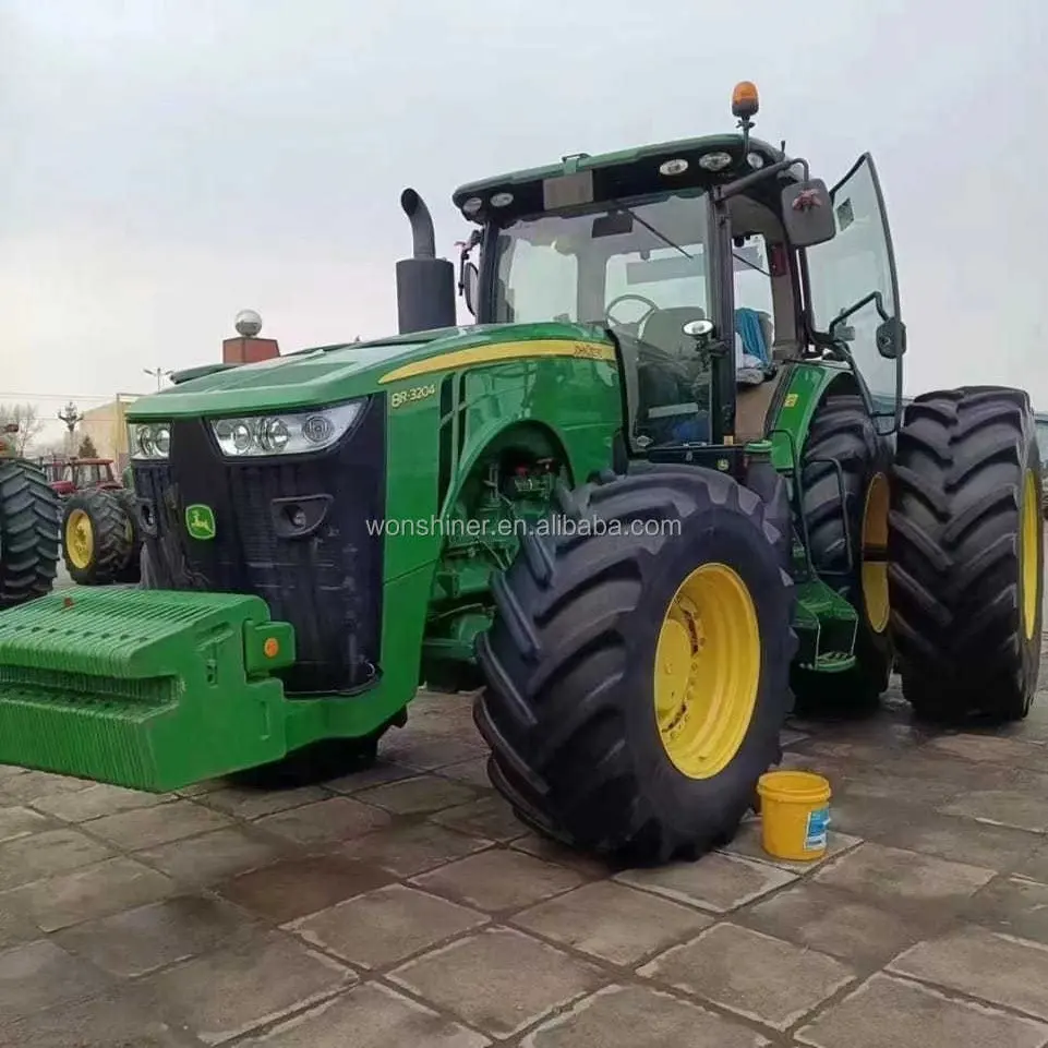 جرار مستعمل 320 حصانًا جرار مستورد من jOHNN DEERE أقوى طراز 8R3204 لخيارك سلسلة 8R 7M 6J