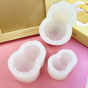 Simulation Peanut Squeeze-to-relax Silicone <b>Mold</b> DIY <b>Hand</b>-molding Chocolate Wax Bottle Candy Cheese Ice Cream Soap - Product Image 3