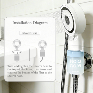 Индивидуальный душевой фильтр с витамином С для удаления хлора, увлажнения кожи и восстановления волос, корейский фильтр для воды с витамином С - Product Image 2