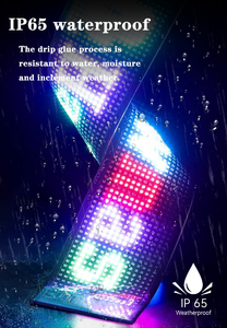 Linh hoạt dẫn đăng ký Hội Đồng Quản trị lập trình ứng dụng điều khiển tùy chỉnh dẫn đăng ký hiển thị thông minh dẫn đăng ký xe Bảng điều khiển dẫn ma trận Bảng điều khiển cho xe - Product Image 6