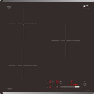 Cuisinière à induction 220V avec 3 brûleurs boosters, commande tactile par capteur et verrouillage de sécurité - Product Image 3