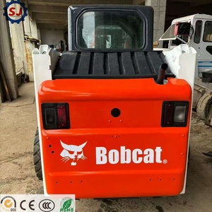 รถตักล้อยางขนาดเล็กมือสองจากญี่ปุ่น ยี่ห้อ Bobcat รุ่น S160 S550 S450 สำหรับงานก่อสร้างและจัดสวน สภาพใหม่ 99% ชั่วโมงการใช้งานต่ำ - Product Image 3
