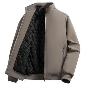 Veste courte en duvet d'eider blanc brillant, style hiver 2025, décontractée, ample, pour homme - Product Image 4
