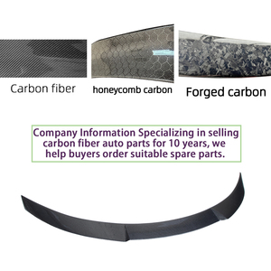 For W117 C117 CS Style Carbon Fiber <b>Rear</b> <b>Spoiler</b> Trunk Wing 2013-2019 - Product Image 4