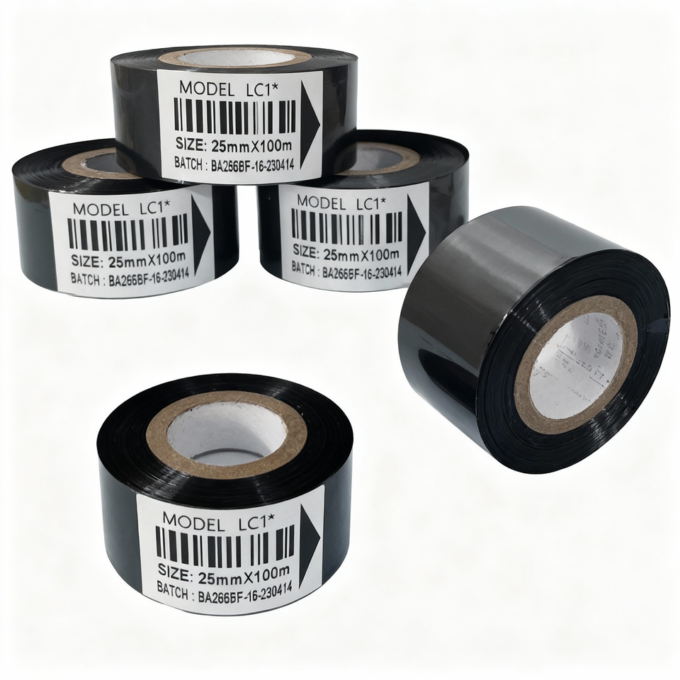 Compatible Label Printer Ribbons Heat-resistant FC3 Coding Ribbon for ...