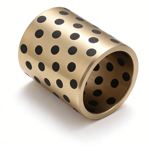 Douille en bronze graphite autolubrifiant JDB, ID 28 <span class=keywords><strong>mm</strong></span> 29 <span class=keywords><strong>mm</strong></span> 30 <span class=keywords><strong>mm</strong></span>, sans huile et résistante à l'usure, en alliage de cuivre - Product Image 3