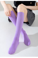 2026 Vente chaude Jingwen Bubble Pile Multicolore Slouch Chaussettes Longues Chaussettes En Gros