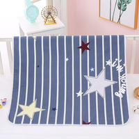 Coussinets menstruels en coton bio doux, couvertures pour bébé, nouveau-né, tapis à langer en mousseline,