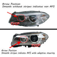 Faisceau de câblage de phare HID, faisceau interne de phare F10, faisceau de câblage de phare adapté aux BMW Série 5 F18 F10 sans AFS