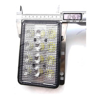 AL152328 2 pièces 6 x 4 pouces Phare LED avant pour capot pour pièces de moteur industrielles John Deere