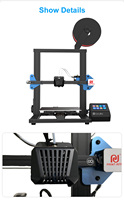 Kit d'Imprimante 3D Professionnelle Print-Rite CoLiDo, Machines d'Impression 3D pour Plastique et Métal