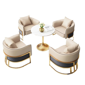 Vendita calda divano moderno luce di lusso sala per il tempo libero divano divano divano divano in pelle divano - Product Image 6