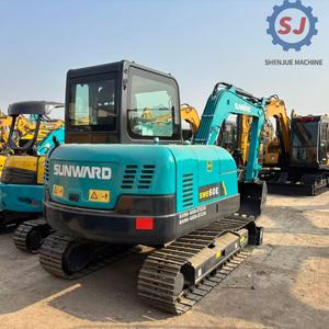 Escavatore Idraulico Mini Sunward <span class=keywords><strong>60</strong></span> & 60E 70 Usato Ben Mantenuto in Vendita & Escavatore Cingolato Mini Usato a Basso Prezzo - Product Image 4