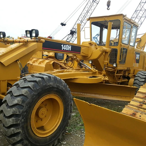 Shanghai utiliza máquina pesada CAT 140H motoniveladora Caterpillar Road grader 140H 140K 12h a la venta - Product Image 1
