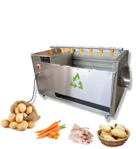 Machine industrielle de lavage et d'épluchage de pommes de terre en acier inoxydable, dispositif de micro-épluchage pour fruits de la passion, plaque en acier - Product Image 1