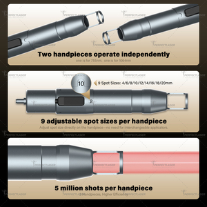 Laser Nd Yag à impulsions longues haute puissance 7000W 1064nm, laser <span class=keywords><strong>Alex</strong></span>, élimination vasculaire, laser Alexandrite 755nm, machine d'épilation - Product Image 2
