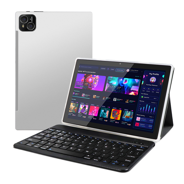 10.1'' 5G Wifi Android 14 Tablet PC Octa Core 4GB RAM 64GB/128GB ROM Allwinner New 4G Processor Business Educational Mouse ROHS