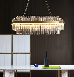 Zèle éclairage hôtel contemporain led luminaires suspendus plafond k9 cristal lustres de luxe moderne - Product Image 3
