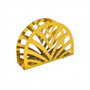 ที่ใส่กระดาษทิชชูสีทองเหลือง ดีไซน์ทันสมัย เรียบง่าย เป็นมิตรต่อสิ่งแวดล้อม สำหรับวางบนโต๊ะ/เคาน์เตอร์ - Product Image 2