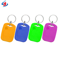 Prix d'usine ABS RFID porte-clés porte-clés intelligents NFC contrôle d'accès de porte numéro de contrôle d'accès étiquette EM Marine ID proximité