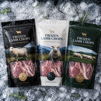 Sacs de conservation alimentaire scellés sur trois côtés pour viande congelée, multi-styles, pour agneau, porc, steak