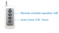Caméra CCTV AHD 5MP avec zoom optique 36X, télécommande sans fil, mise au point automatique, caméra de sécurité CCTV