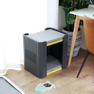 BAQTALE yüksek kalite rahat plastik köpek kulübesi yatak kapalı Pet evler ve mobilya - Product Image 1