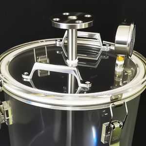 Transparent Acrylic Vacuum Bucket, Organic Glass Defoaming And Defoaming Bucket, Negative Pressure Sealing Leak Detector Bucket - Product Image 2