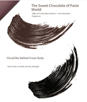 Fix Natural Fluff Gel Sourcils Végan - Teinté, Imperméable, Anti-bavures et Longue Tenue, à Fibres 4D, Inspiré du Manga Coréen