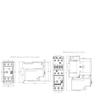 Thermal Overload <b>Relay</b> Module 3MU8300-4AB0 Class 10 Current Adjusting <b>Relay</b> for Industrial Control - Product Image 2