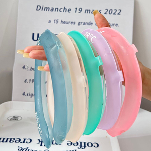 OEM Reusable Solid Gel <strong>Neck</strong> <strong>Cooling</strong> Tube Ice <strong>Wraps</strong> with Customizable Color for Summer Heat Hands-Free Cold Therapy - Product Image 2