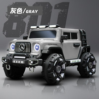 Mobil Listrik Empat Roda dengan Remote Control, Peredam Kejut, Off Road, Dua Kursi untuk Anak-anak dan Dewasa