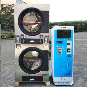 10kg ~ 25kg 동전 또는 카드 작동 세탁 세탁기 세탁기 및 건조기 - Product Image 3