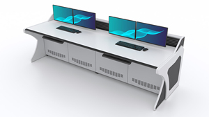 Console de salle de contrôle, <span class=keywords><strong>centre</strong></span> de commande, bureau de console, conception de système de vidéosurveillance, surveillance de réponse aux urgences 24h/24 et 7j/7, métal durable, <span class=keywords><strong>sécurité</strong></span> - Product Image 3