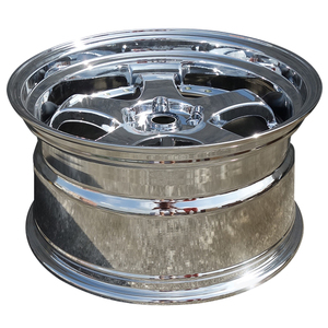 Bán Buôn Hành Khách Xe Vành Hợp Kim 18 19 20 Inch 4x100/114.3 4 Lỗ Hợp Kim Xe Món Ăn Sâu Chrome Bánh Xe - Product Image 4