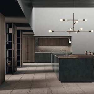 Meubles <span class=keywords><strong>d</strong></span>'intégration intelligents de luxe pour cuisine, ensemble de rangement modulaire en bois sur mesure, armoires de cuisine modernes - Product Image 2