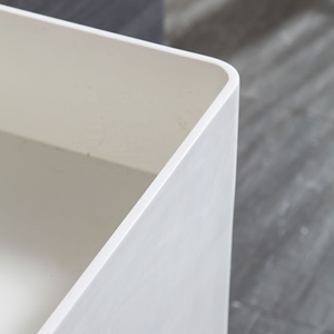 Bồn Rửa Tay Bề Mặt Rắn Bồn Rửa Tay, Nhựa Đúc Đá <span class=keywords><strong>Composite</strong></span> Tầng Thường Vụ Chậu Rửa - Product Image 4