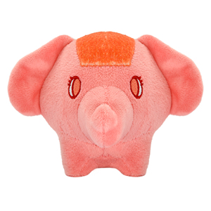 Peluche Elefante Rosa Personalizzato OEM ODM, Animale di Peluche Personalizzato con Logo, Mini Elefanti con Orecchie Grandi - Product Image 2