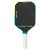Raquette de Pickleball Rectangulaire en Fibre de Carbone T700 avec Noyau en Nid d'Abeille 220g – Raquette Populaire Transfrontalière en Europe et en Amérique