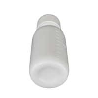 100ml en gros liquide médecine emballage blanc en plastique PP bouteille pour sirop eau produit de haute qualité finition satinée