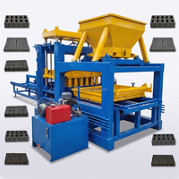 Machine de fabrication de blocs hydraulique entièrement automatique utilisant du ciment, du sable et des déchets de construction, à haut niveau de sécurité